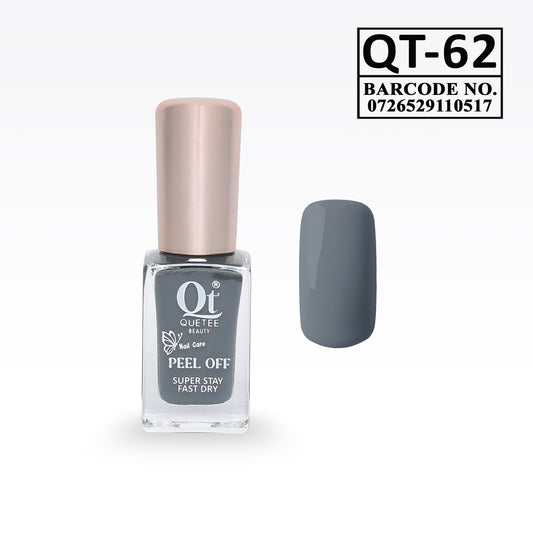 Quetee Beauty Peel Off Nail Polish QT-62