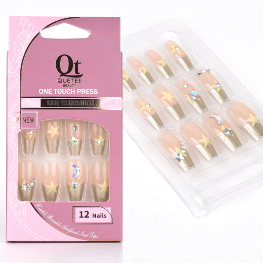 Quetee Beauty 3D Nails Premium Design Thirty