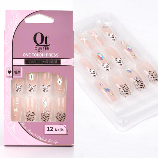 Quetee Beauty 3D Nails Premium Design Thirty One