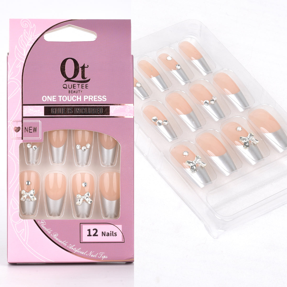 Quetee Beauty 3D Nails Premium Design Thirty Two
