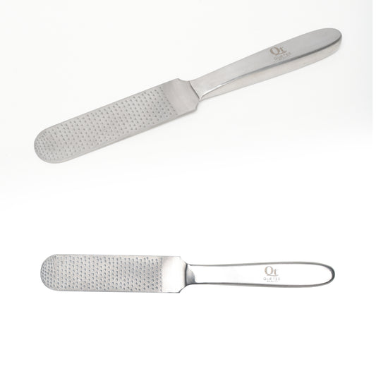 Quetee Beauty Stainless Steel Foot Scraper Pedicure Tool
