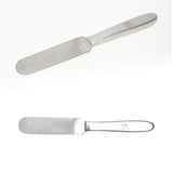 Quetee Beauty Stainless Steel Foot Scraper Pedicure Tool