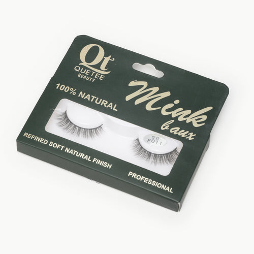Quetee Mink Lashes F011 – Soft Volume Natural Glam
