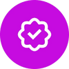 100% Authentic Icon
