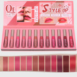 Quetee Lip Gloss  12 Color Pack