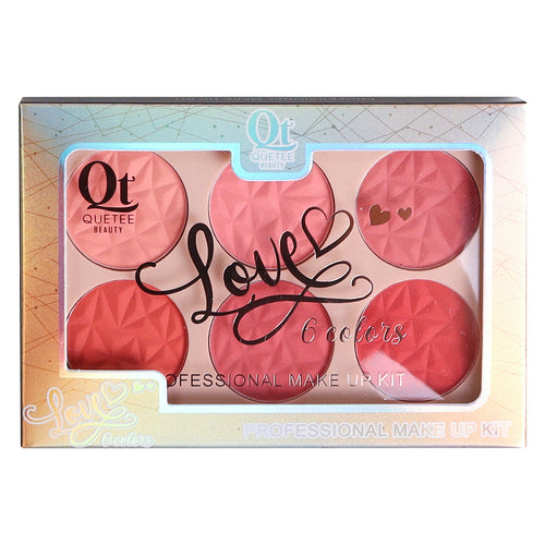Quetee Beauty Lovely Matte Blusher 6 Colors