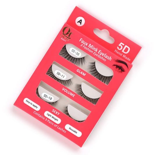 Faux Mink Eyelash-Pack One