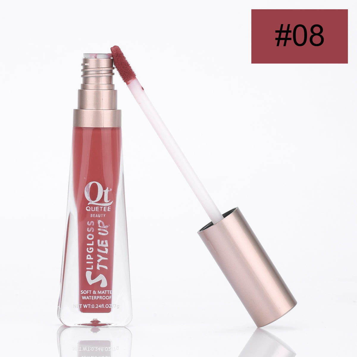 Quetee Lip Gloss  -  08