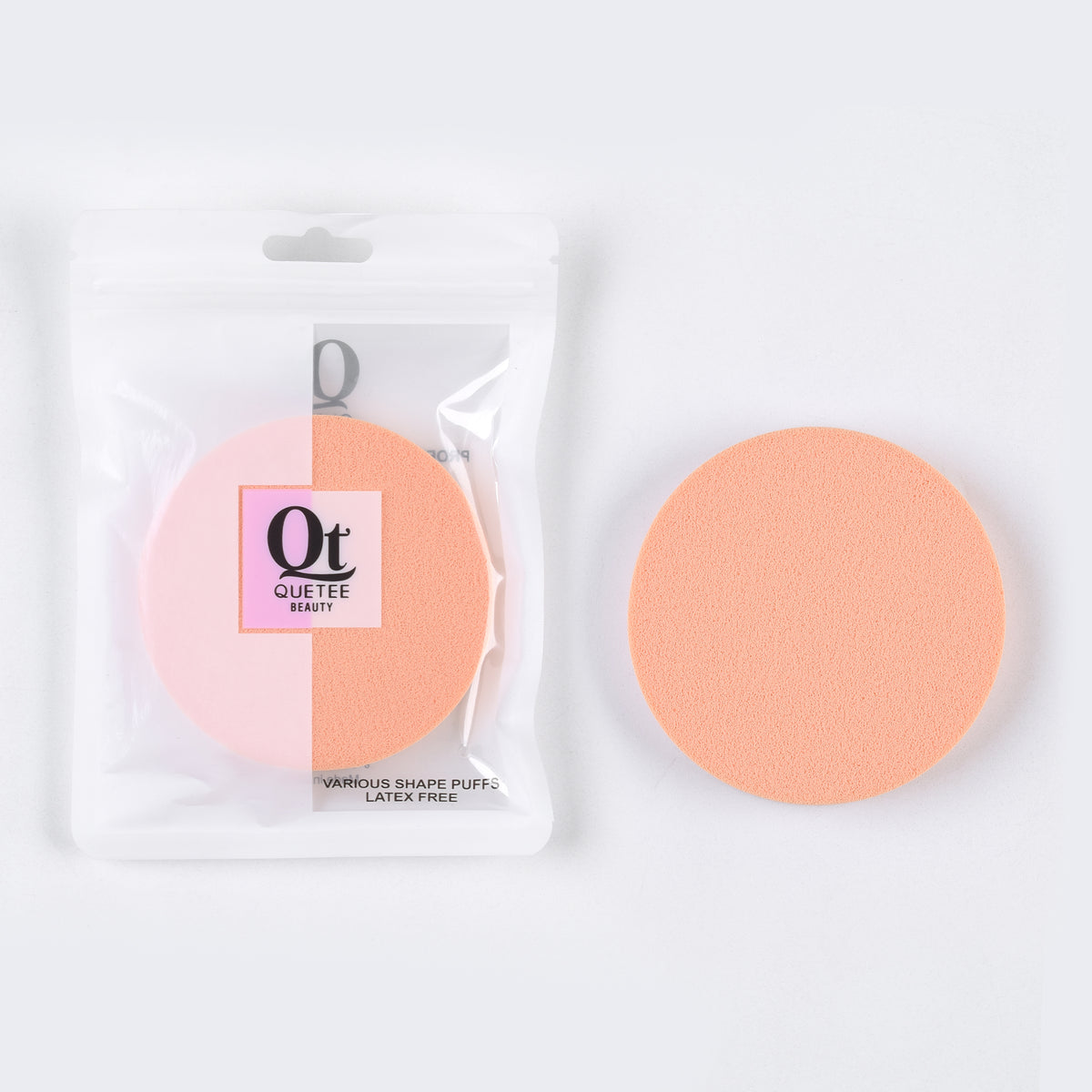 Skin Puff Round Shape Makeup Puffs in Skin Color – Quetee Cosmetics