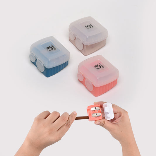 QUETEE BEAUTY Pencil Sharpner 2 IN 1