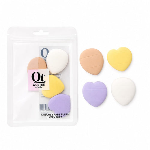 Quetee Beauty 4 in 1 Soft Round Makeup Sponge Puffs
