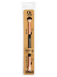 Quetee Beauty Eyeshadow and Contouring Brush 2 in 1
