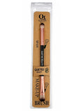 Quetee Beauty Round and Cut Eye Makeup Brush 2 in 1