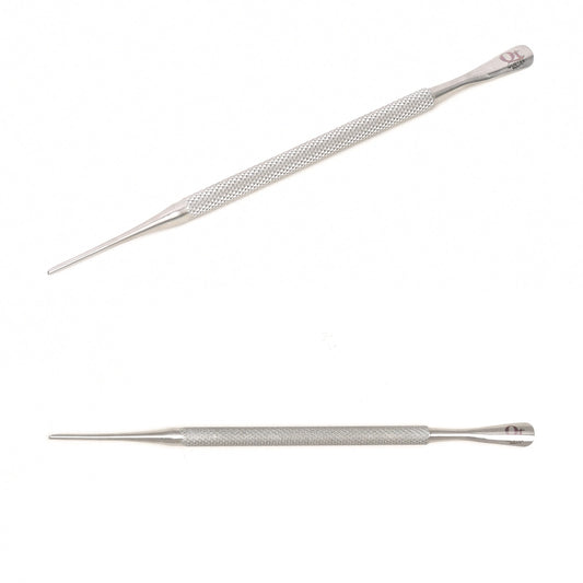 Quetee Beauty Cuticle Pusher With File